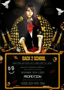 Back to School Flyer Template