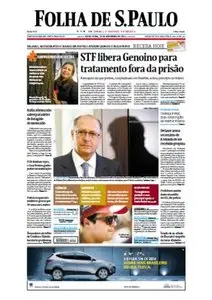  Jornal Folha de São Paulo - 22 de novembro de 2013 - Sexta