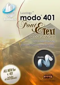3D GARAGE: MODO 401 Font & Text Courseware