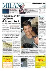 Corriere della Sera Milano – 10 agosto 2019