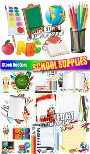 School supplies - Stock Vectors