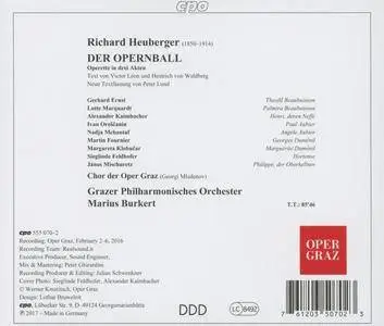 Sieglinde Feldhofer, Alexander Kaimbacher - Heuberger: Der Opernball (2018)