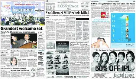 Philippine Daily Inquirer – December 09, 2008