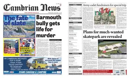 Cambrian News Arfon & Dwyfor – 06 April 2023