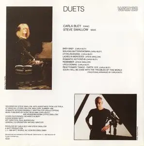 Carla Bley & Steve Swallow - Duets (1988) {Watt--ECM 837 345-2}