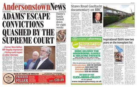 Andersonstown News – May 16, 2020