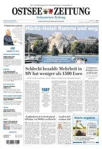 Ostsee Zeitung Grimmener Zeitung - 29. September 2017