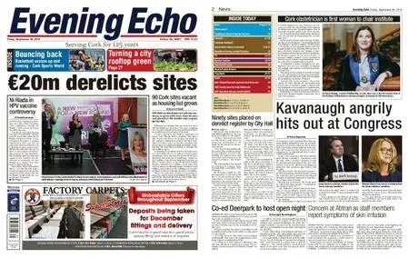 Evening Echo – September 28, 2018