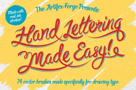 CreativeMarket - Hand Lettering Brushes