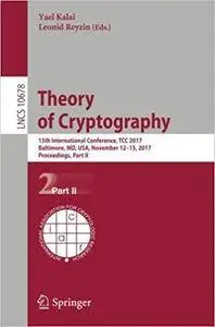 Theory of Cryptography: 15th International Conference, Part II