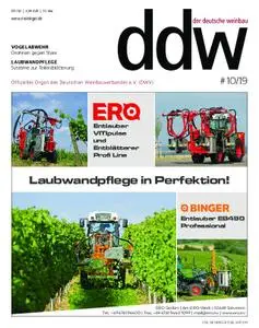 Der Deutsche Weinbau - 10. Mai 2019