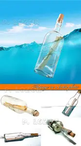 Message in a bottle photo