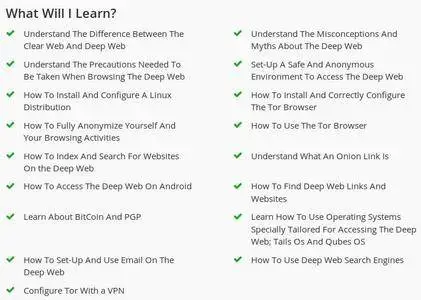 Udemy - The Complete Deep Web Course 2017: Become An Expert!