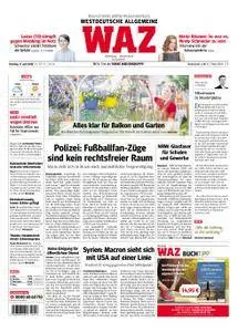 WAZ Westdeutsche Allgemeine Zeitung Essen-Postausgabe - 17. April 2018