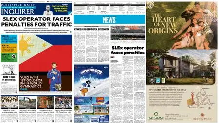 Philippine Daily Inquirer – October 14, 2019