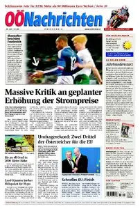 Oberoesterreichische Nachrichten vom 20. November 2009