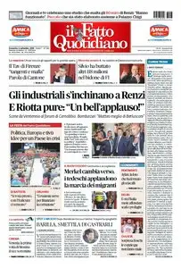 Il Fatto Quotidiano - 6 Settembre 2015