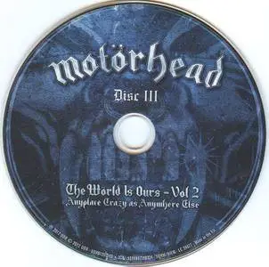 Motörhead - The Wörld Is Ours, Vol. 2: Anyplace Crazy as Anywhere Else (2012) [2CD, DVD + Blu-ray 1080p]