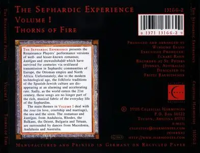 The Renaissance Players & Winsome Evans - The Sephardic Experience (1999) {4CD Box Set Celestial Harmonies 19911-2}