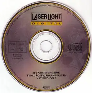 Bing Crosby/Frank Sinatra/Nat King Cole - It's Christmas Time (1989) {1992 LaserLight} **[RE-UP]**