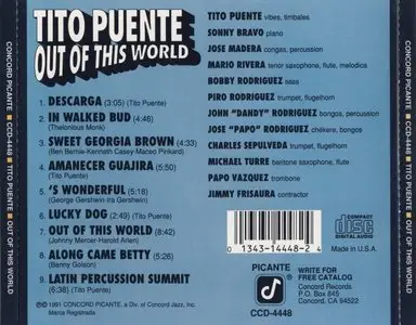 Tito Puente - Out Of This World (1991) {Concord}