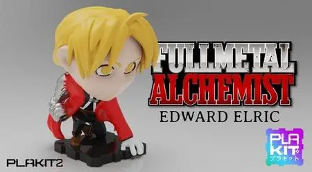 PlaKit2 Full Metal Alchemist EDWARD