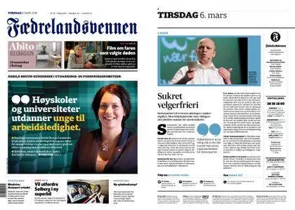 Fædrelandsvennen – 06. mars 2018