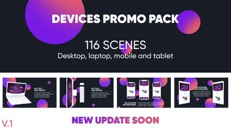 Devices Website Promo Pack - Project for After Effects (VideoHive)