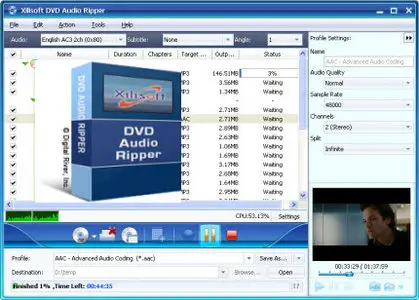  Xilisoft DVD Audio Ripper 5.0.51.0925