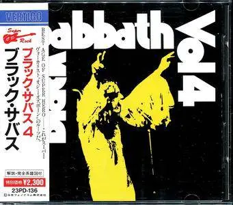 Black Sabbath - Black Sabbath Vol. 4 (1972) [23PD-136, Japan CD, 1989] Repost