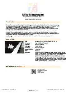 Suite in G Minor for Piano