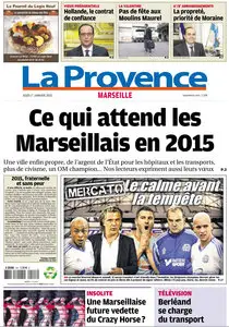 La Provence Marseille du jeudi 01 janvier 2015