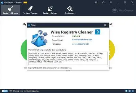 Wise Registry Cleaner Pro 9.43.614 Multilingual + Portable