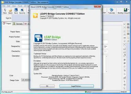 LEAP Bridge Concrete CONNECT Edition 17.00.00.07