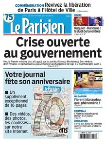 Le Parisien du 25 Août 2014