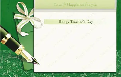 PSD templates - Teather's day