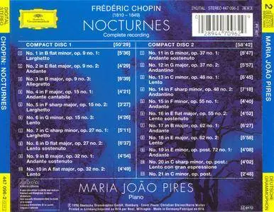 Maria Joao Pires - Frederic Chopin: The Nocturnes, Complete Recording (1996) 2CDs