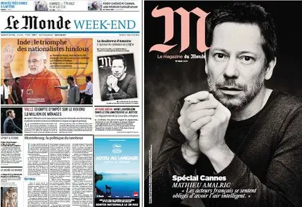 Le Monde du Samedi, 17. Mai 2014