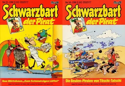 Schwarzbart der Pirat - Band 13-14