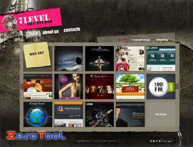 FlashMint 2291 Art studio XML flash template