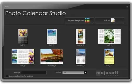 Mojosoft Photo Calendar Studio 2015 1.18 DC 20.11.2014 Portable