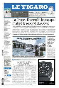 Le Figaro du Lundi 14 Mars 2022