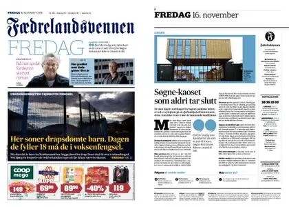 Fædrelandsvennen – 16. november 2018