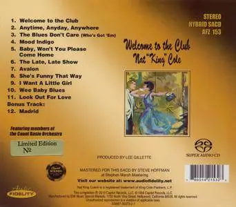 Nat King Cole - Welcome To The Club (1959) [2013, Audio Fidelity AFZ 153] Repost