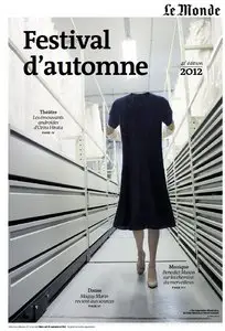 Le Monde et Supplément Festival d'Automne du Mercredi 12 Septembre 2012