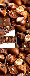 Stock Photo - Chocolate Sweets