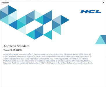 HCL AppScan Standard 10.0.7.1 (x64) Multilingual