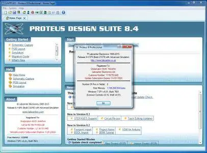 Proteus 8.4 SP0 with Advanced Simulation