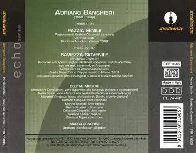 Marco Longhini, Delitiæ Musicæ - Adriano Banchieri: Pazzia Senile; Saviezza Giovenile (2016)