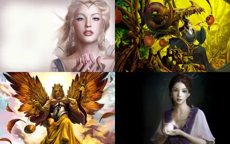 Wallpapers - Graphic beauty series